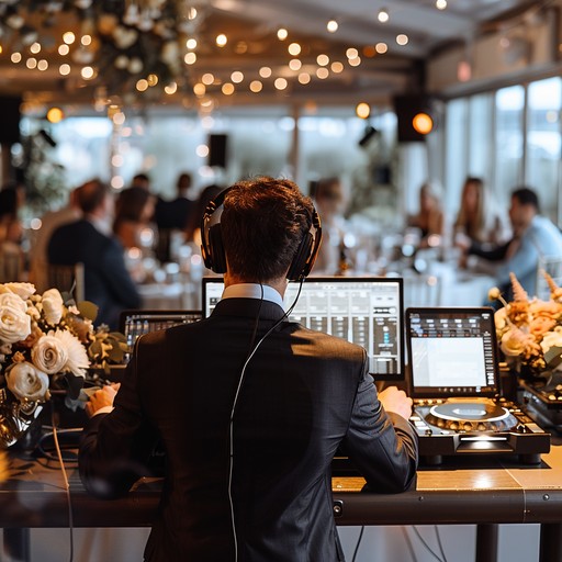 Cocktail hour live music performance at indoor venue or outdoor venue