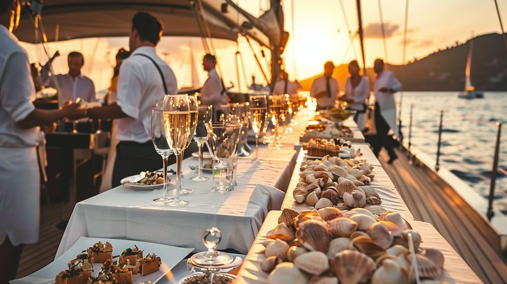 Charleston boat wedding and yacht sunset wedding with private band and private party